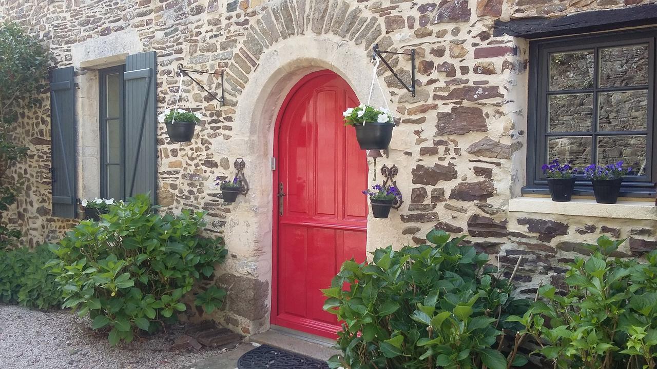 L'Ancien Pressoir Bed & Breakfast Menil-Hermei Bagian luar foto